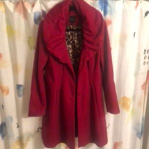 Express wool pea coat